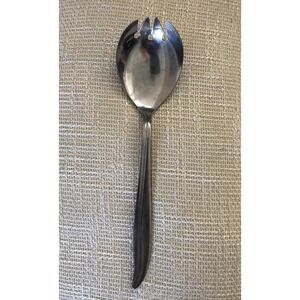 Vintage Silverplate Spork Salad Fork Serving Spoon 8" Armack Japan